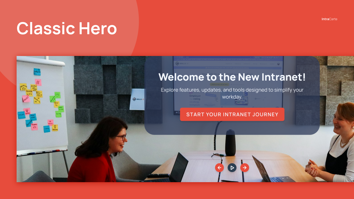 Intra Banner screenshot